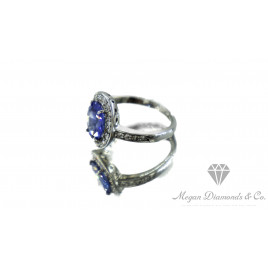 White Gold Ring  Lady Diana