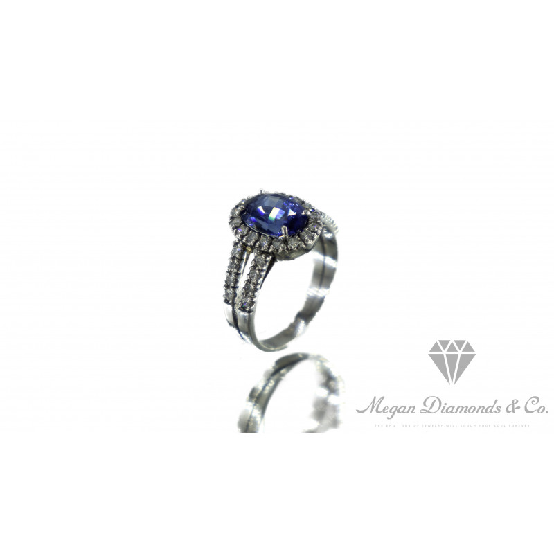 White Gold Ring  Lady MEGAN