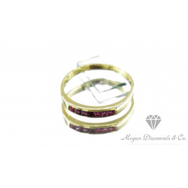 Yellow Gold Ring Ruby Futuricon