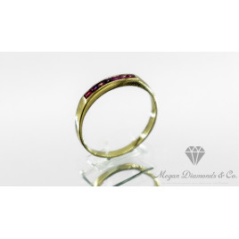 Yellow Gold Ring Ruby Futuricon