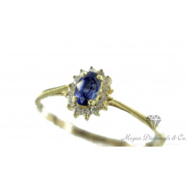 Yellow Gold Ring Ocean Shell