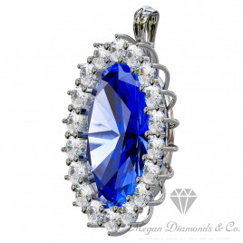 Sapphire Pendant Queen Elizabeth (Majestic)