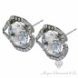 Pressent Princess Flower Diamond Earrings