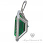 Modern Emerald Pendant