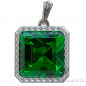Modern Emerald Pendant