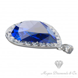 Blue Ocean Pendant (collection of blue ocean)- Tear of ocean