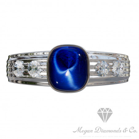 Star Sapphire Gentleman Ring