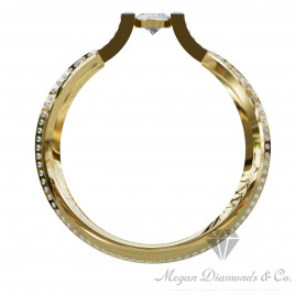 Horseshoe of happiness ring
