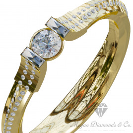 Horseshoe of happiness ring