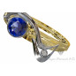 Sapphire Magic Sapphire & Diamond Ring