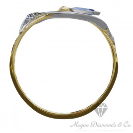 Sapphire Magic Sapphire & Diamond Ring