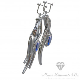 Abstract Peacook Earrings