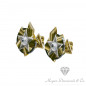 Diamond Start Combined Earrings