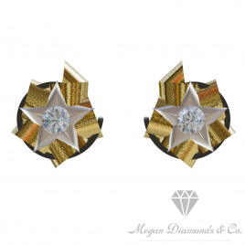 Diamond Start Combined Earrings