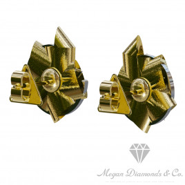 Diamond Start Combined Earrings