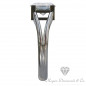 Square Face Diamond Ring