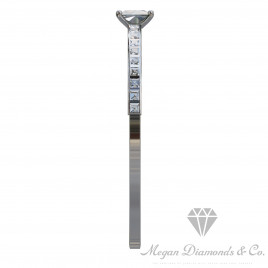 Day of independend  Diamond / Sapphire Ring