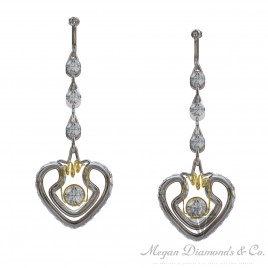 Abstract Hearth Earrings