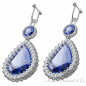 Unique Sapphires Earrings with Diamonds